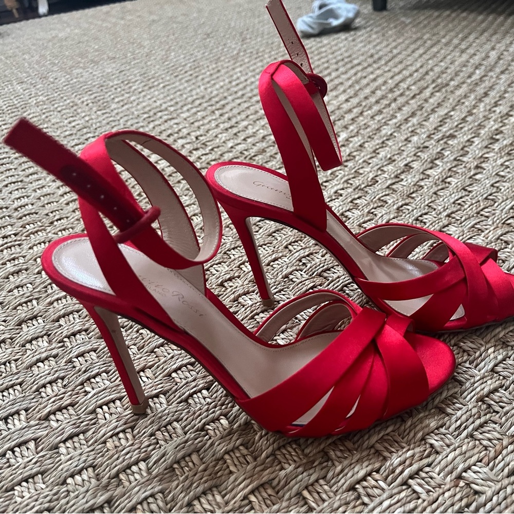 Gianvito Rossi strappy high heels